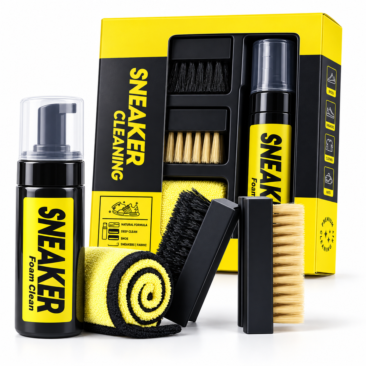 LQT CleanCare™ | Kit Completo para Limpieza y Cuidado del Calzado