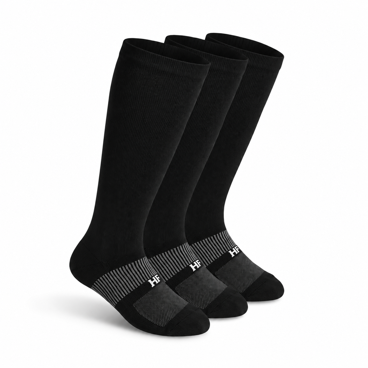 LQT Compression™ | Pack de 3 Calcetines de Compresión y Soporte Diario