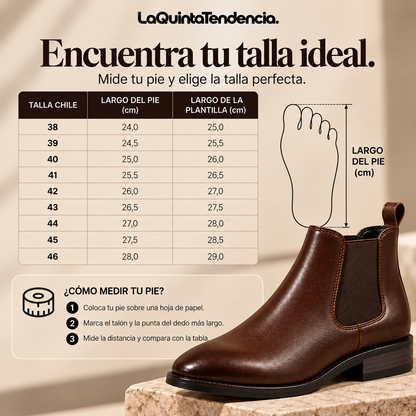 Botines Chelsea Cuero | Elegancia Premium
