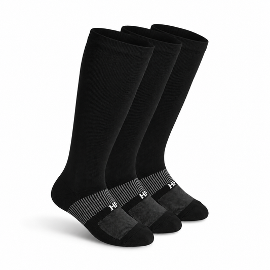 LQT Compression™ | Pack de 3 Calcetines de Compresión y Soporte Diario