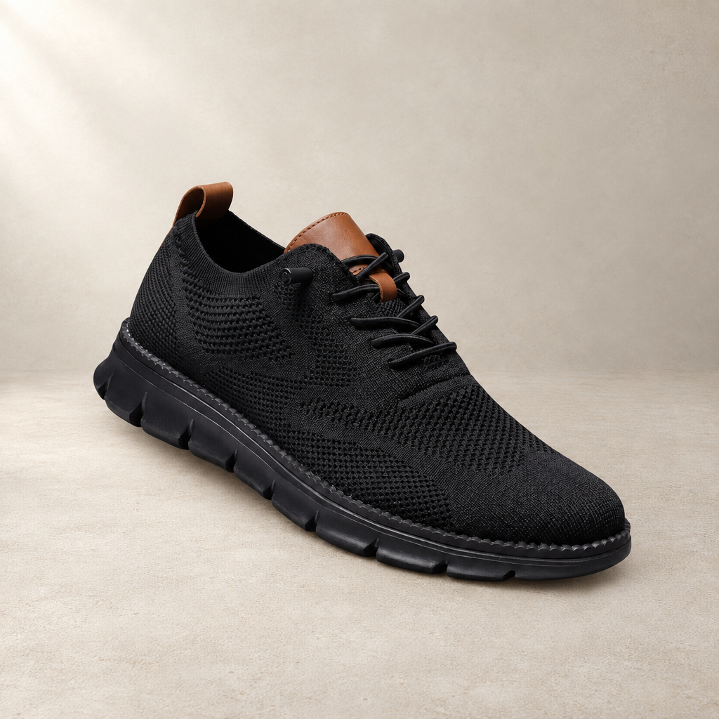 Zapatos transpirables para caminar - Negro Total